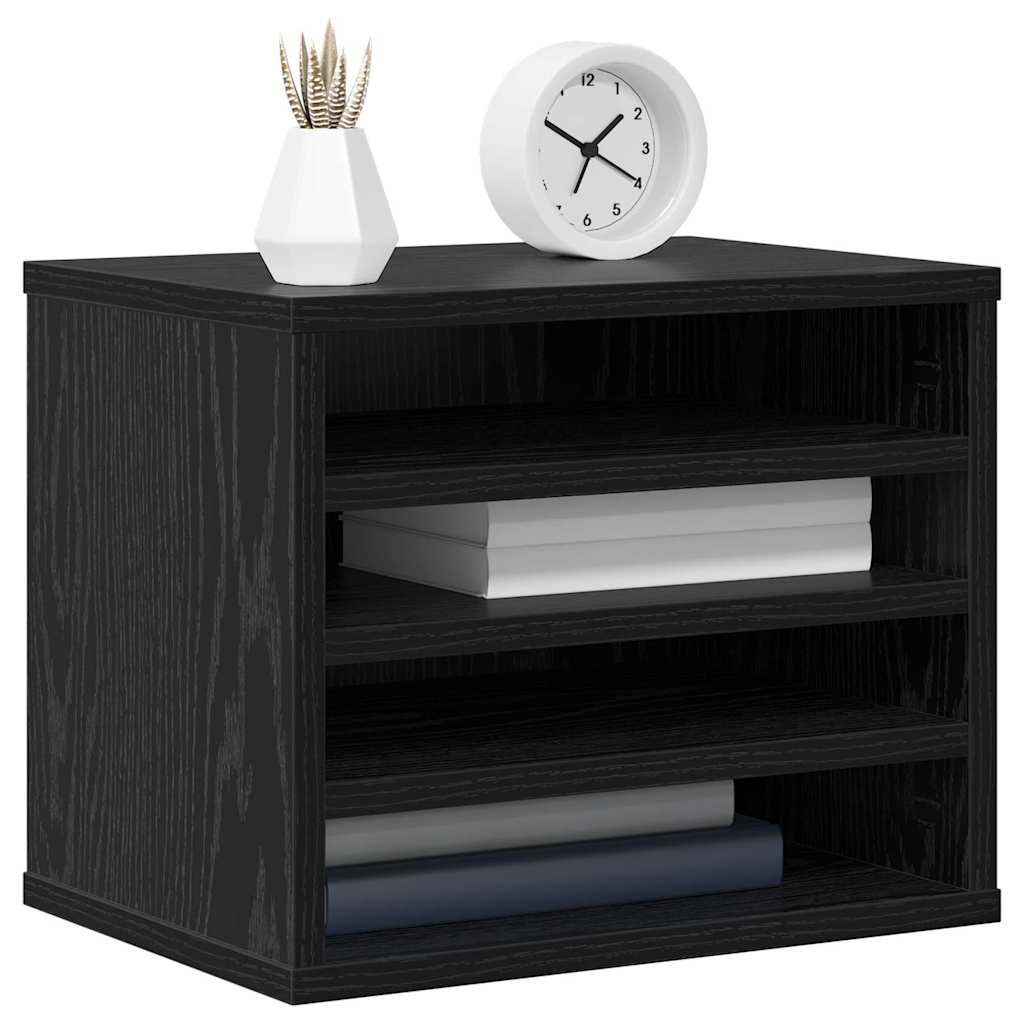 Skrivebordsorganisator Sort eg 36 x 26 x 29,5 cm