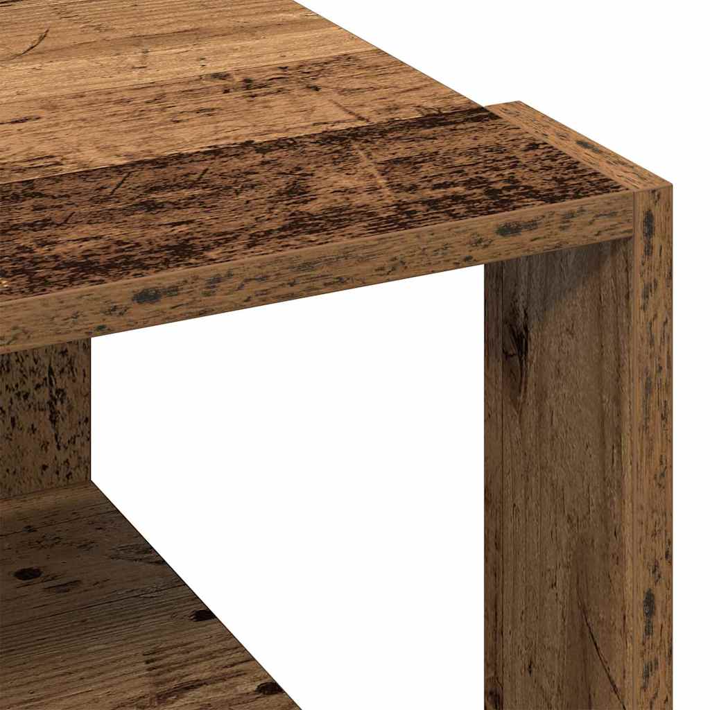 Sofabord Gammelt træ 51,5 x 51,5 x 30 cm Konstrueret træ