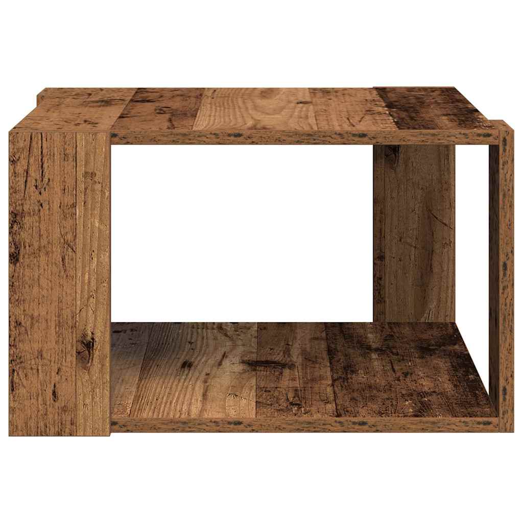 Sofabord Gammelt træ 51,5 x 51,5 x 30 cm Konstrueret træ