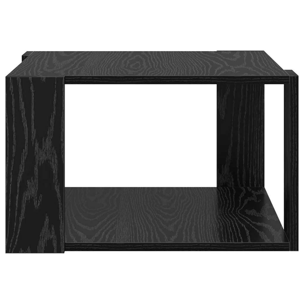 Sofabord Sort eg 51,5 x 51,5 x 30 cm Konstrueret træ
