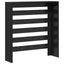 Radiatorcover Sort eg 78 x 20 x 82 cm Konstrueret træ