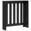 Radiatorcover Sort eg 78 x 20 x 82 cm Konstrueret træ