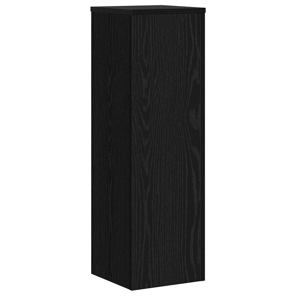 Planteholder 2 stk. Sort eg 25 x 25 x 80 cm Konstrueret træ