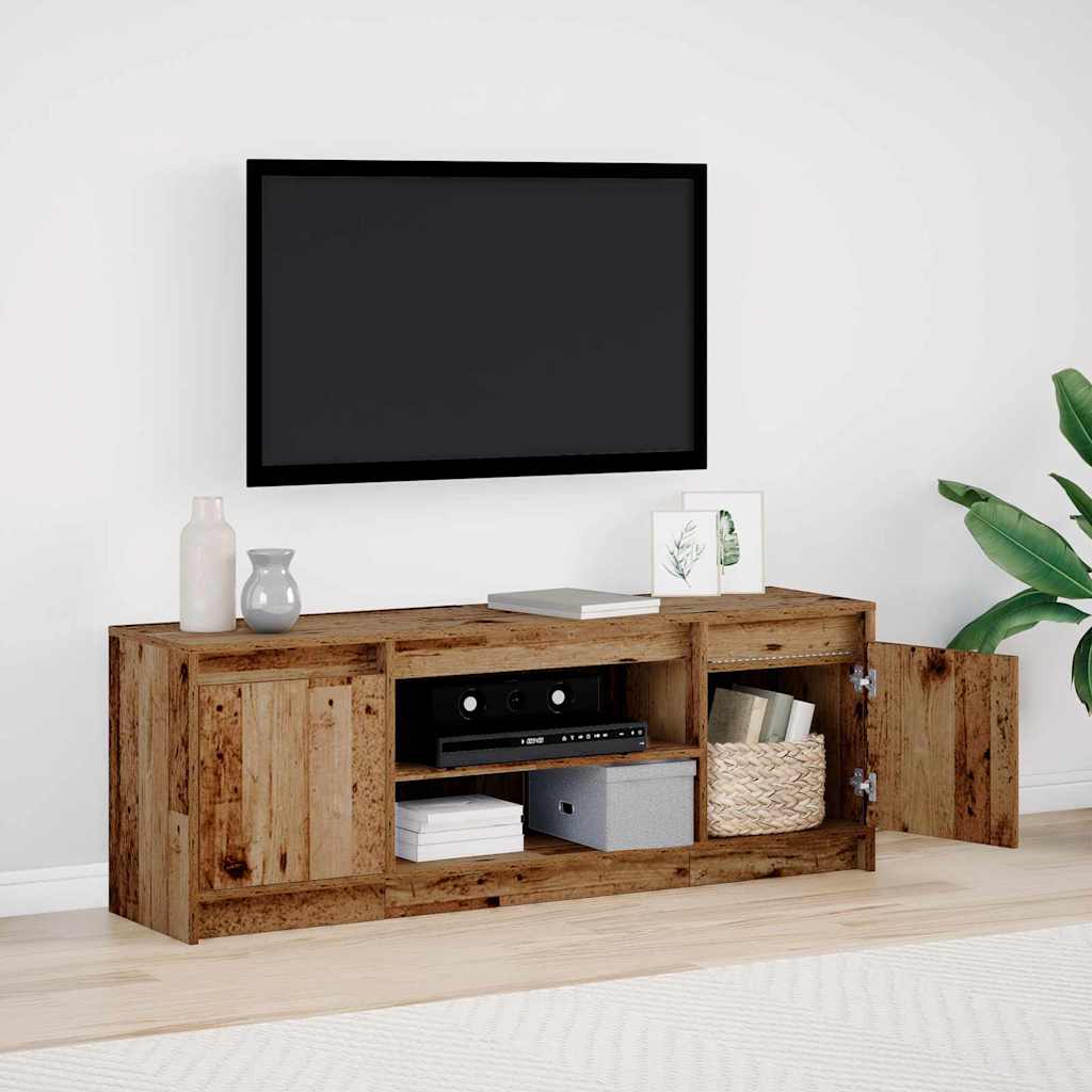 TV Enheder 139,5 x 34 x 50 cm Brun Konstrueret træ