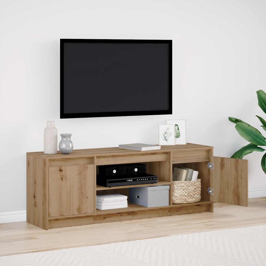 TV Enheder 139,5 x 34 x 50 cm Brun Konstrueret træ