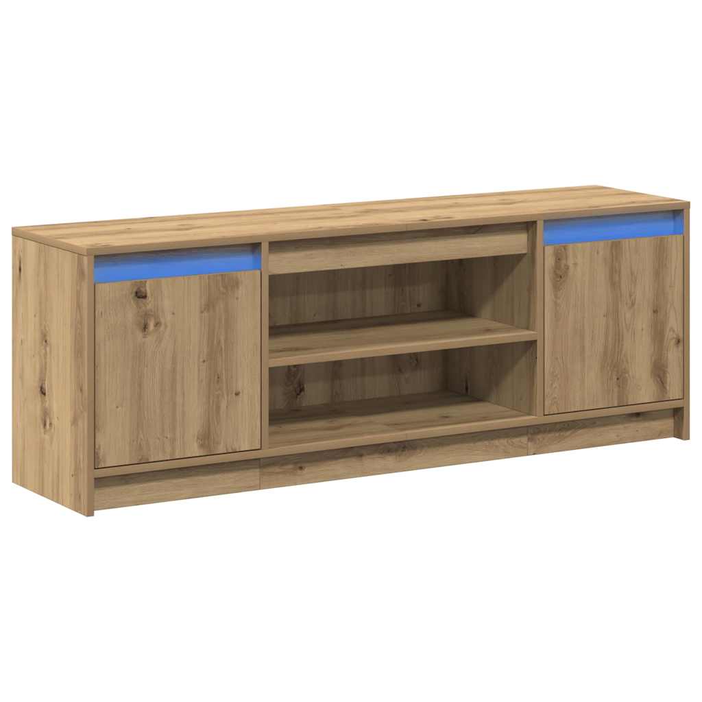 TV Enheder 139,5 x 34 x 50 cm Brun Konstrueret træ
