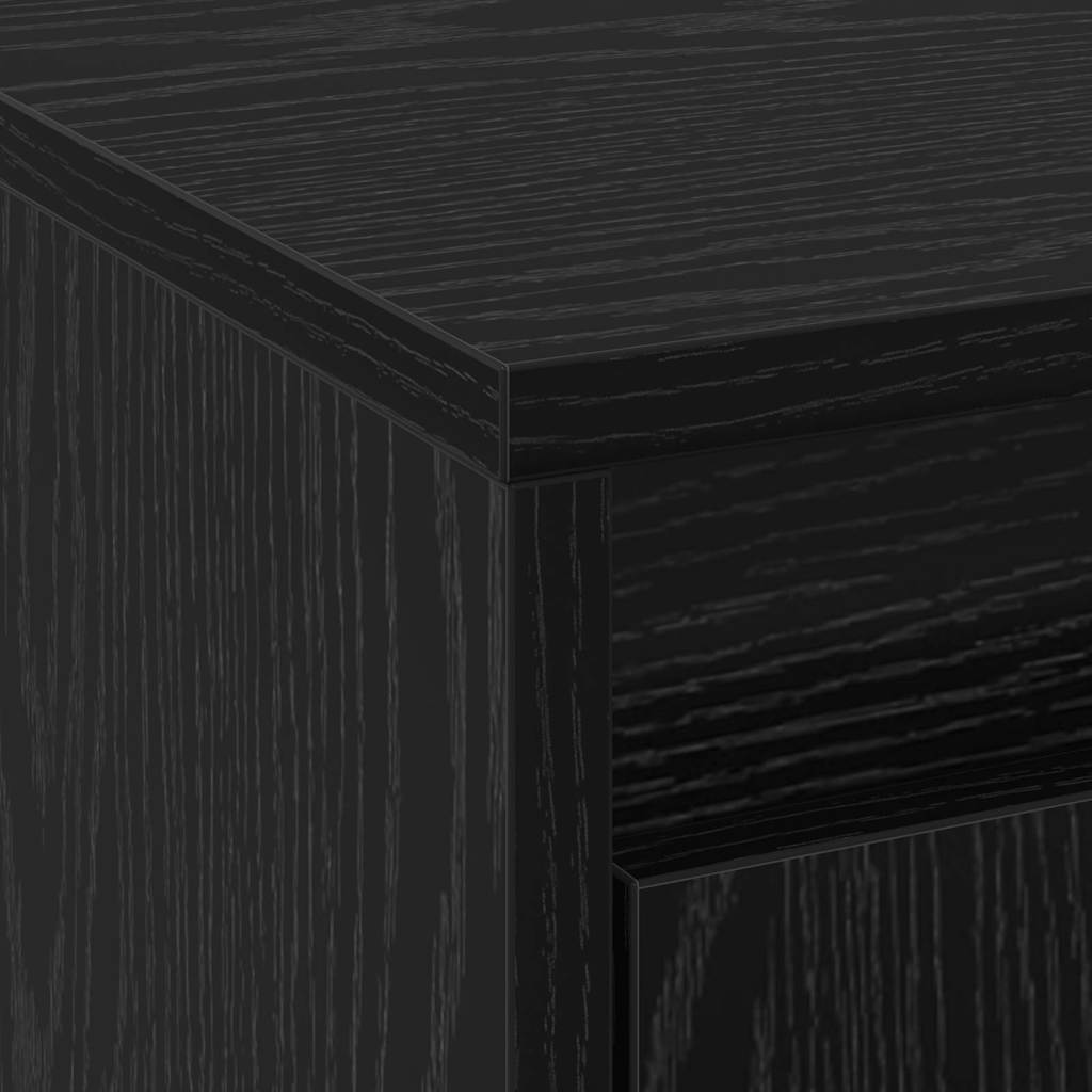 TV Enheder 139,5 x 34 x 50 cm Sort Konstrueret træ