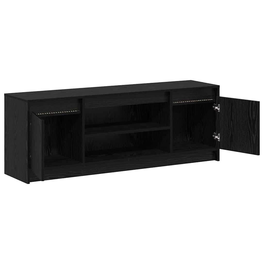 TV Enheder 139,5 x 34 x 50 cm Sort Konstrueret træ