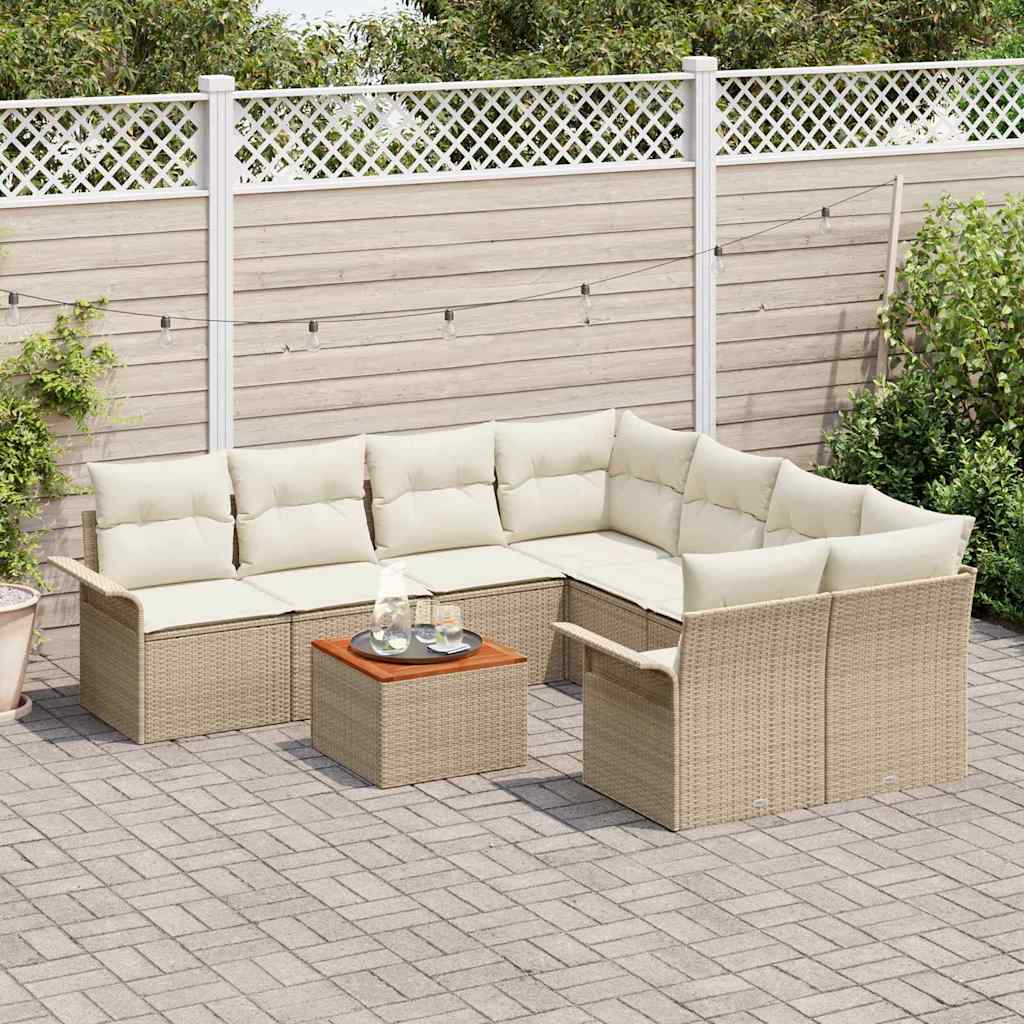 9 stk. Beige
