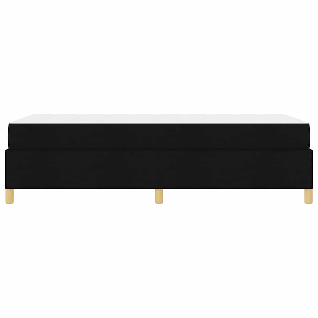 Sengestel Sort 100 x 200 cm Stof
