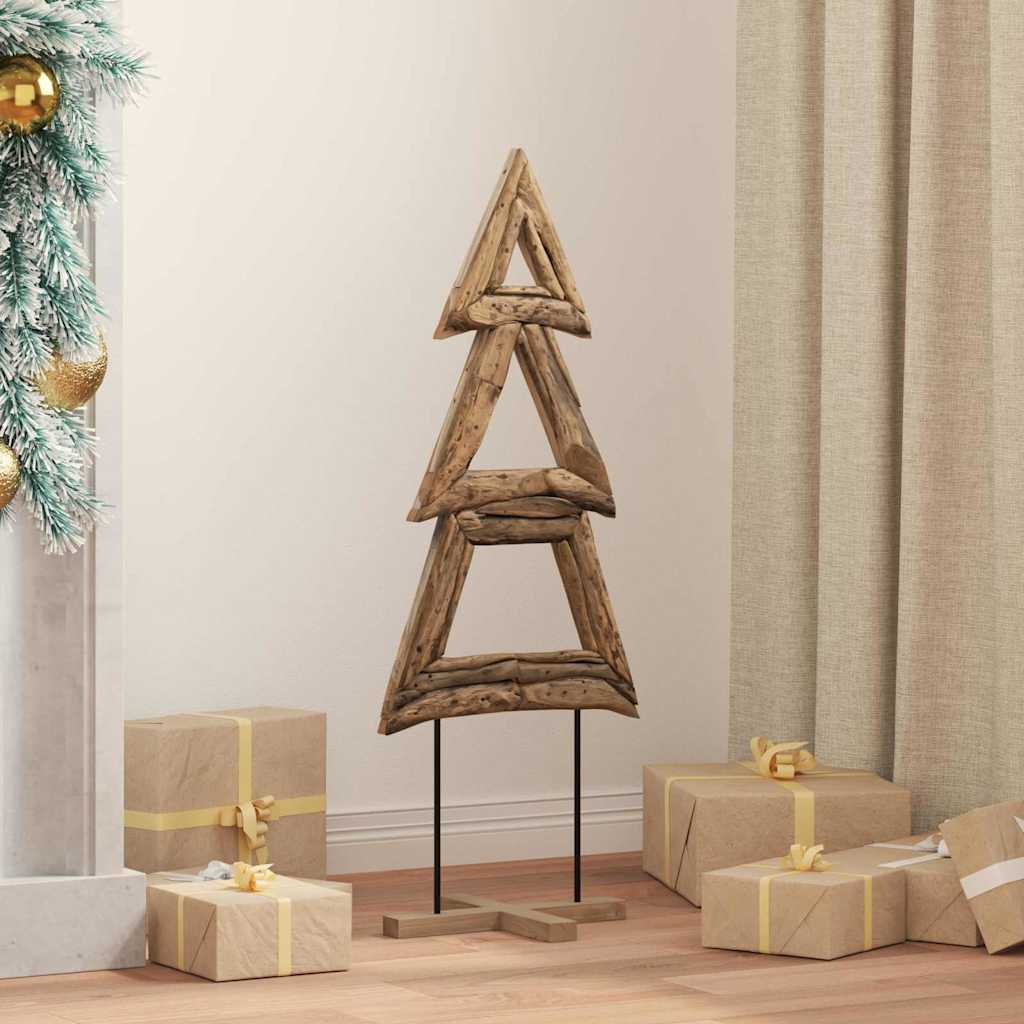 Juletræ Brun 90 cm Massivt teaktræ