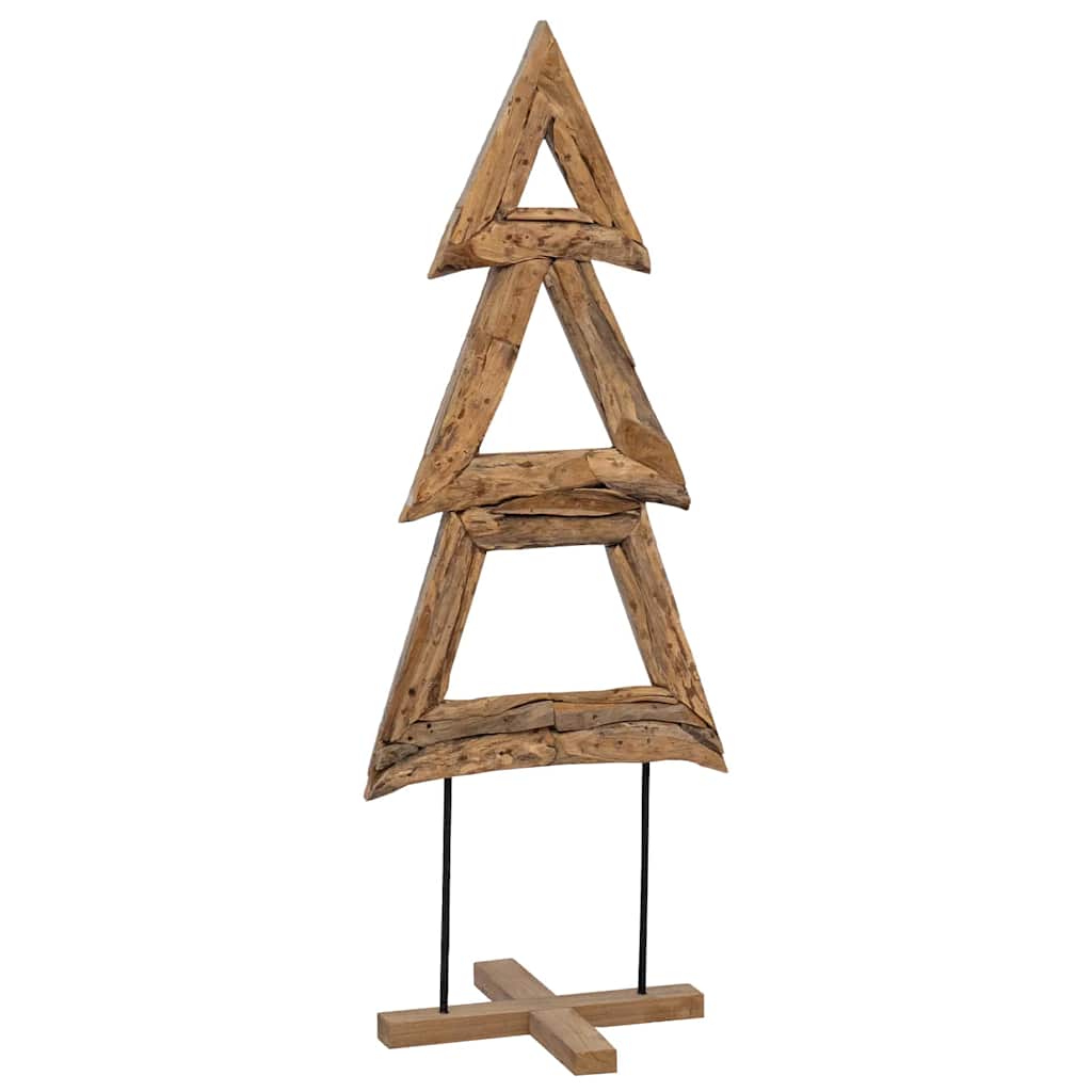 Juletræ Brun 90 cm Massivt teaktræ