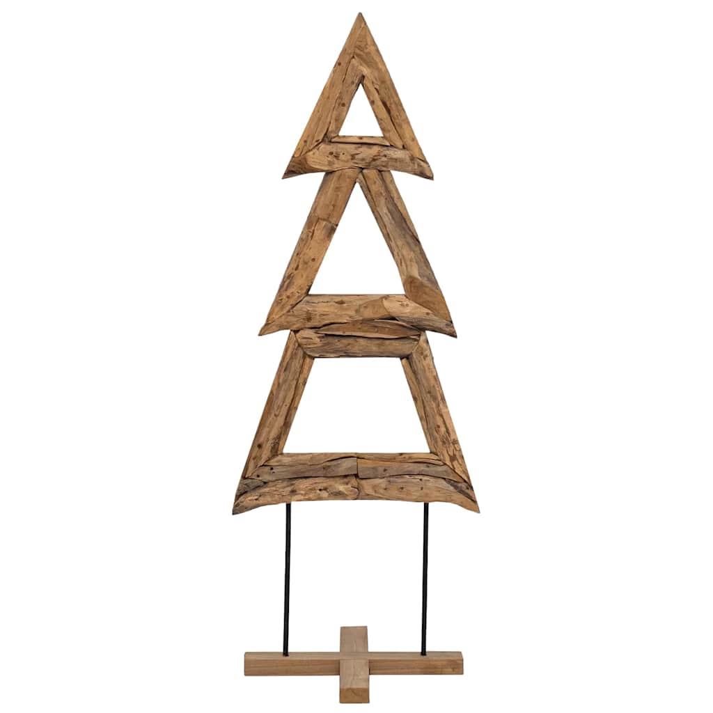 Juletræ Brun 90 cm Massivt teaktræ