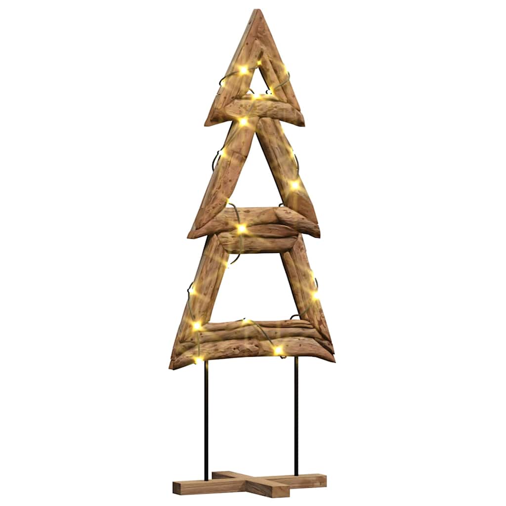Juletræ Brun 90 cm Massivt teaktræ