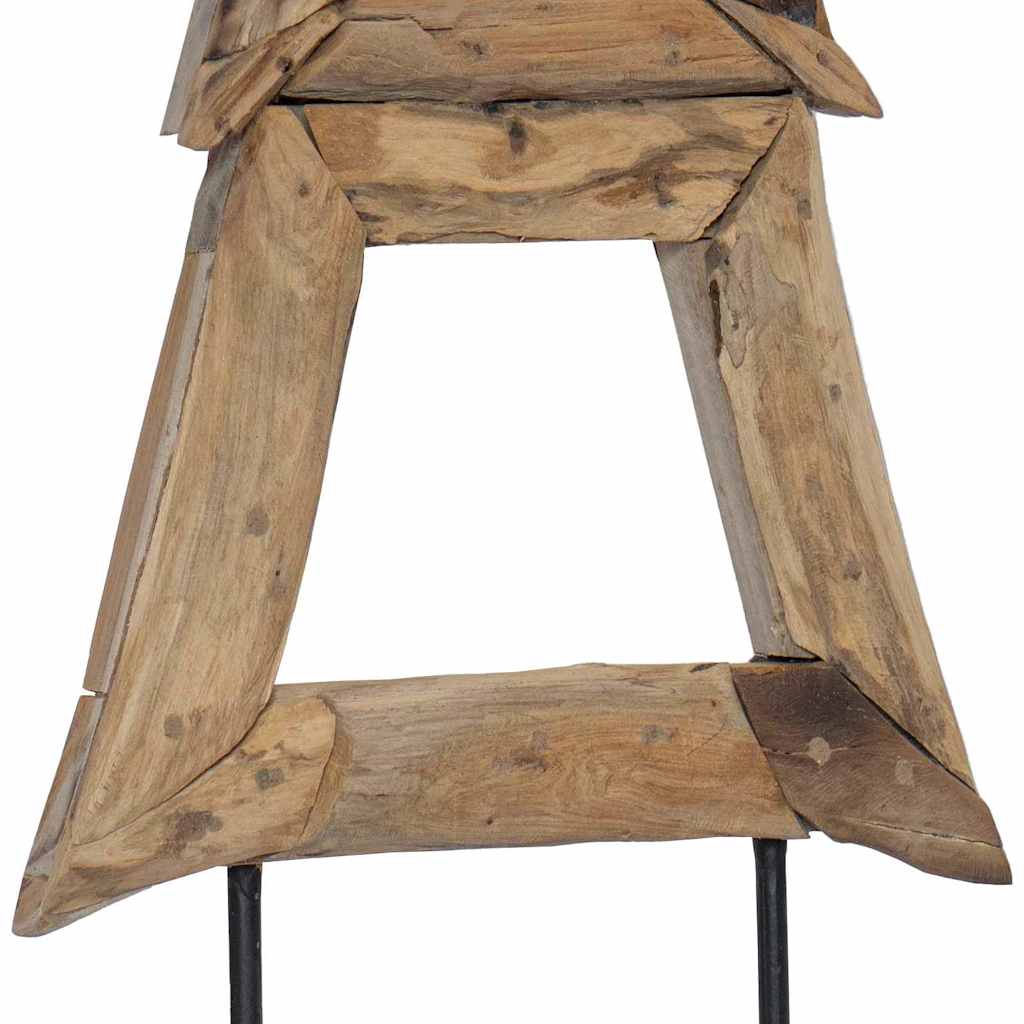 Juletræ Brun 120 cm Massivt teaktræ