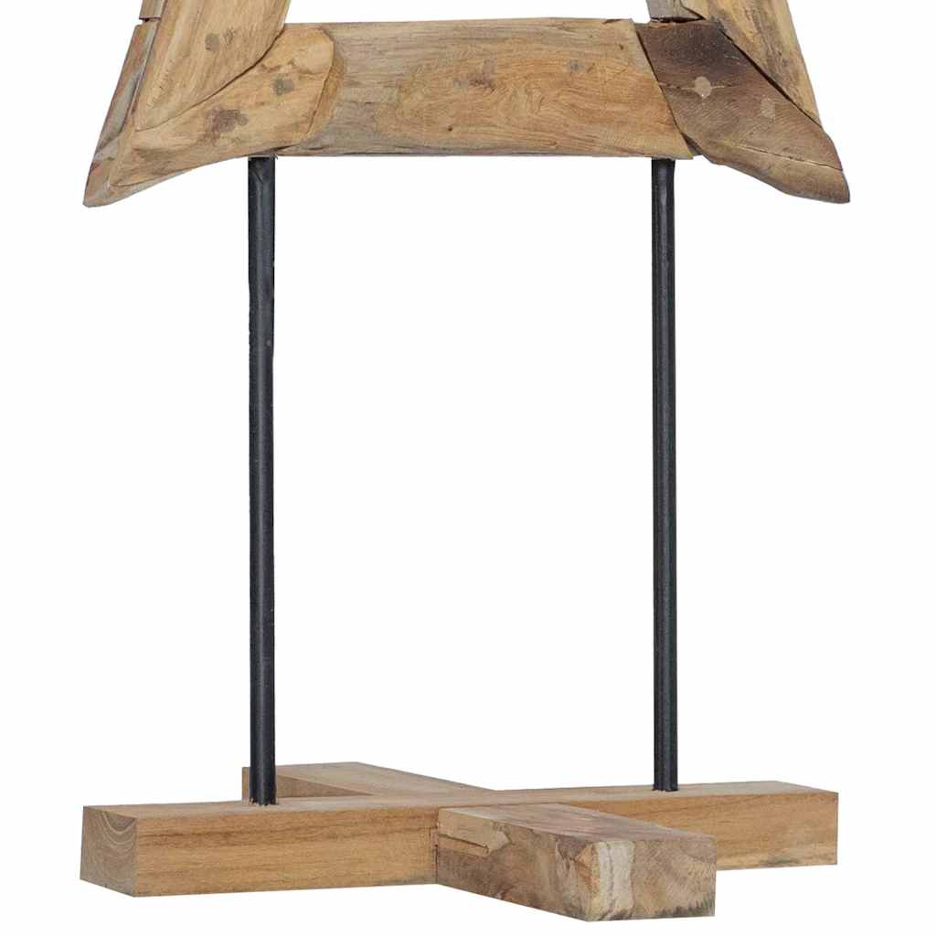 Juletræ Brun 120 cm Massivt teaktræ