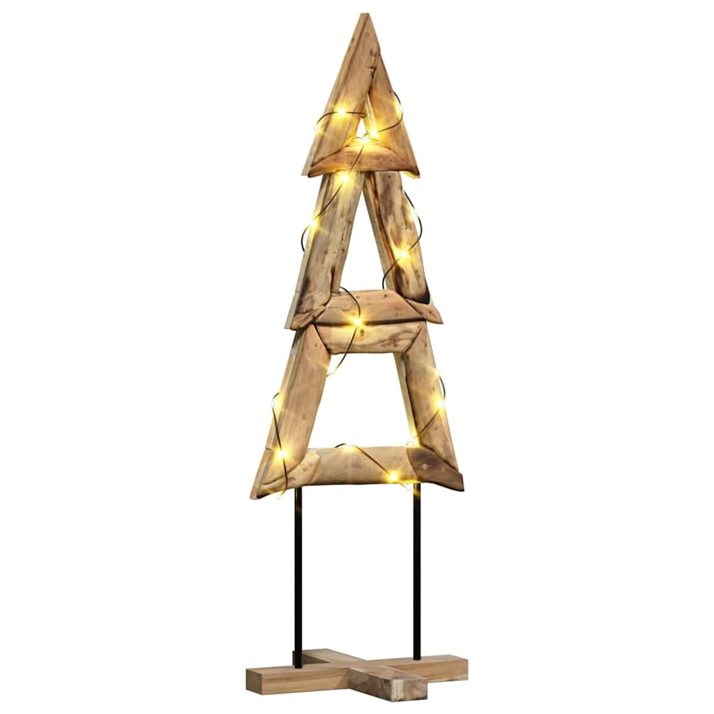 Juletræ Brun 120 cm Massivt teaktræ