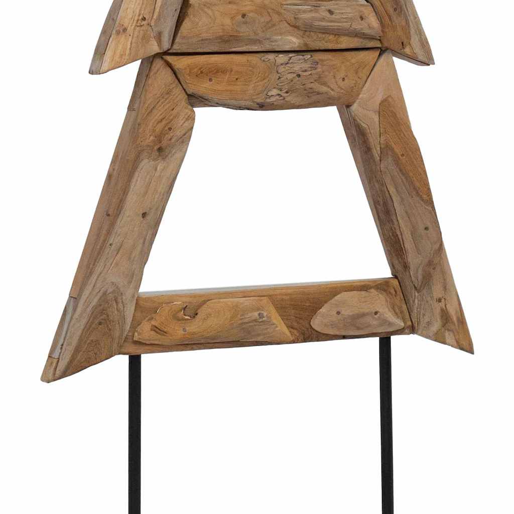 Juletræ Brun 149,5 cm Massivt teaktræ