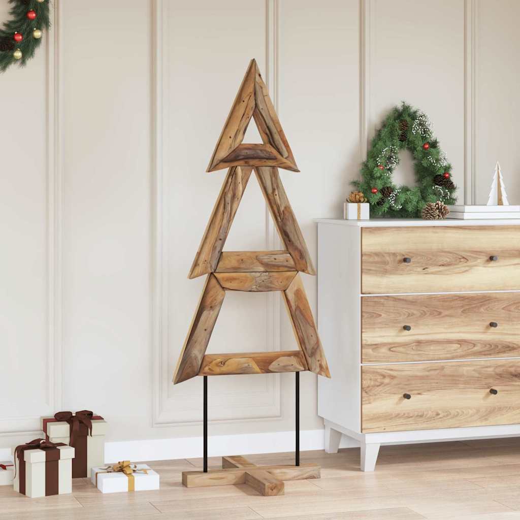Juletræ Brun 149,5 cm Massivt teaktræ