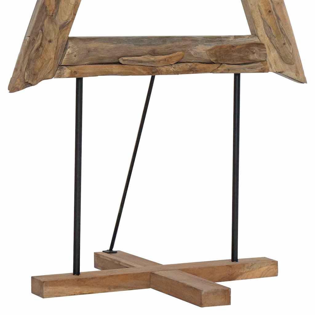 Juletræ Brun 181 cm Massivt teaktræ