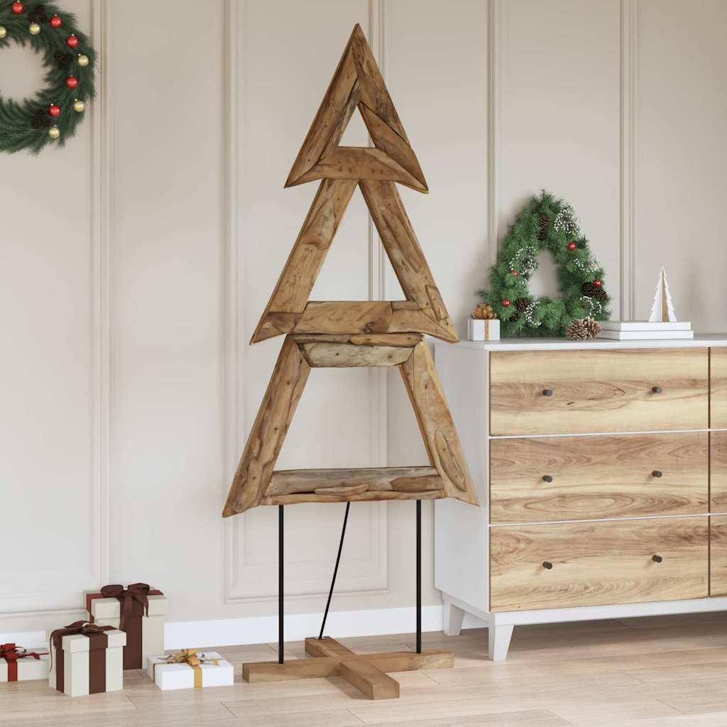 Juletræ Brun 181 cm Massivt teaktræ