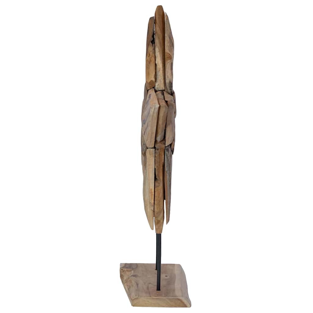 Jule Stjernen LED'er Brun 59,5 x 18 x 74 cm Massiv Teaktræ