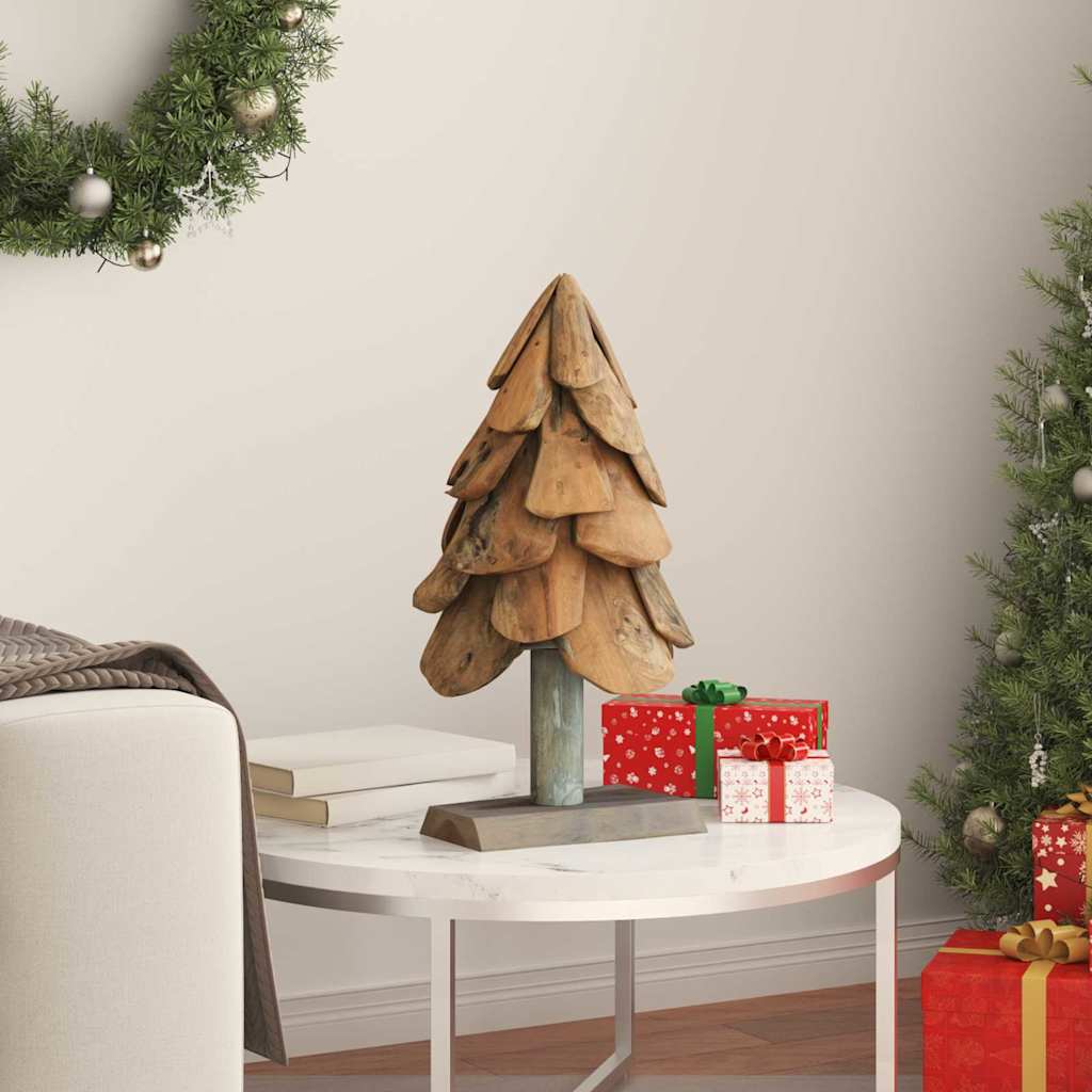 Juletræ Brun 61 cm Massivt teaktræ