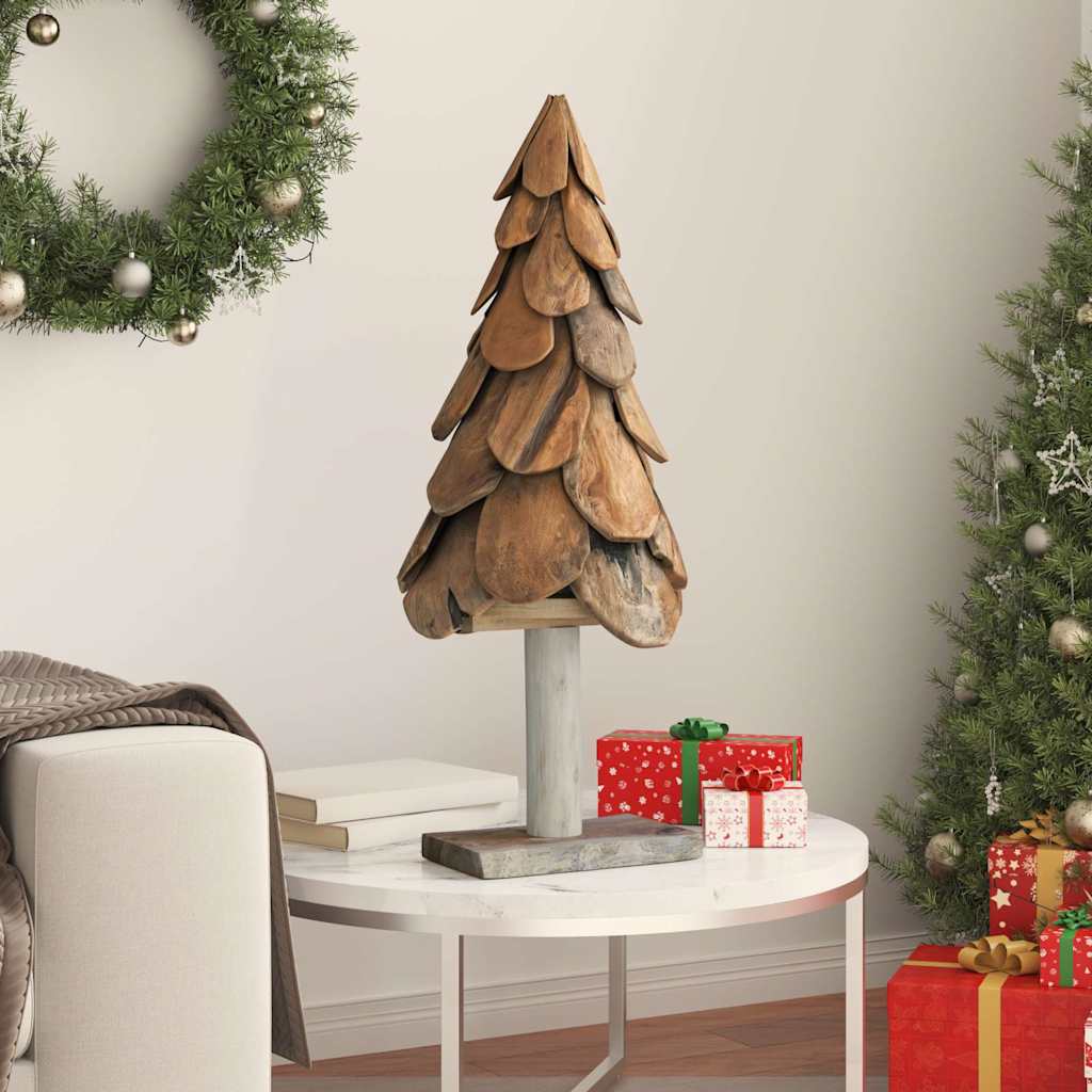 Juletræ Brun 91 cm Massivt teaktræ