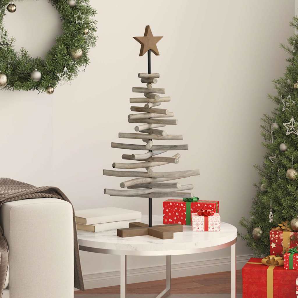 Juletræ Brun 90 cm Massivt teaktræ
