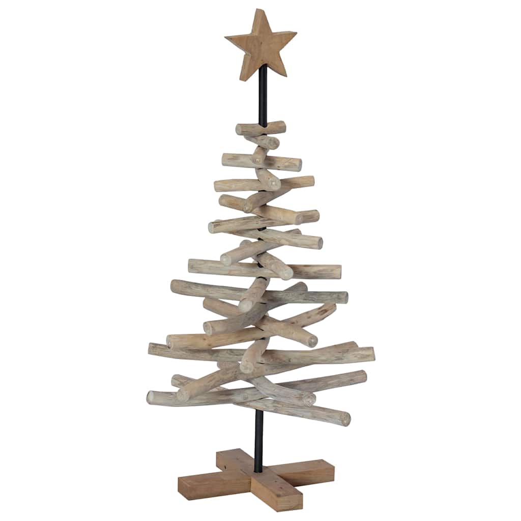 Juletræ Brun 90 cm Massivt teaktræ