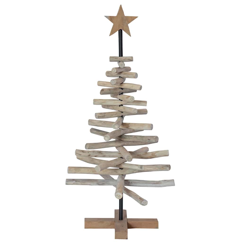 Juletræ Brun 90 cm Massivt teaktræ