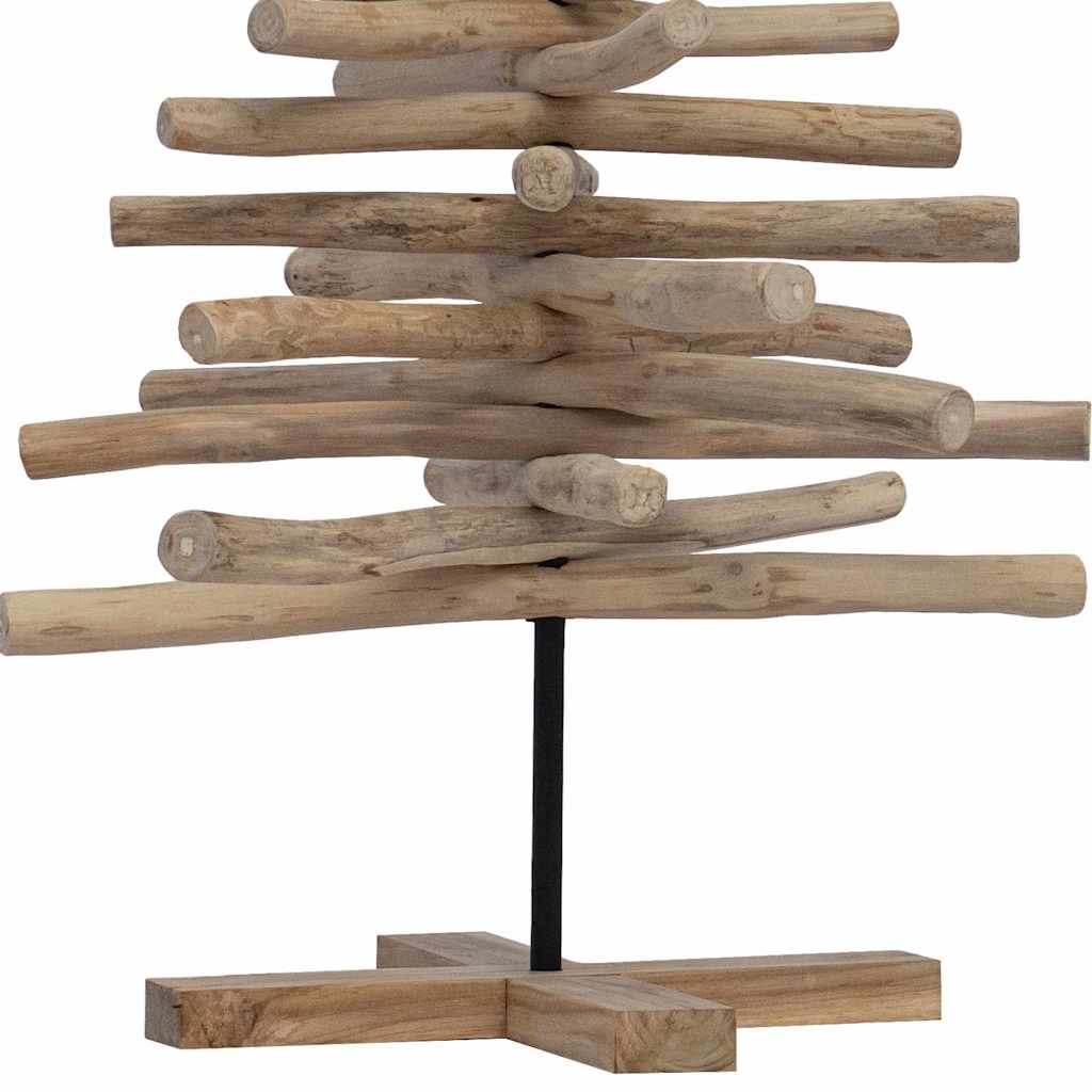 Juletræ Brun 120 cm Massivt teaktræ