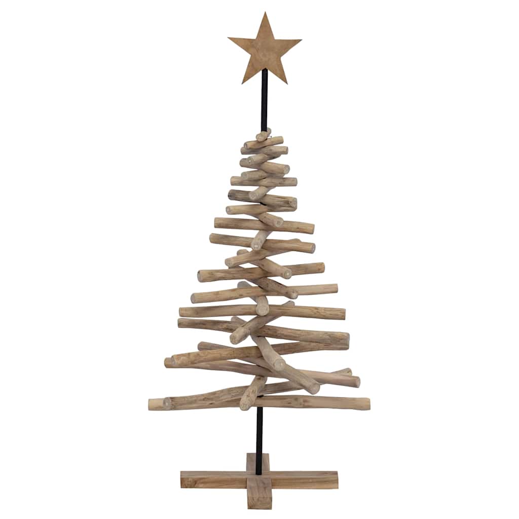Juletræ Brun 120 cm Massivt teaktræ
