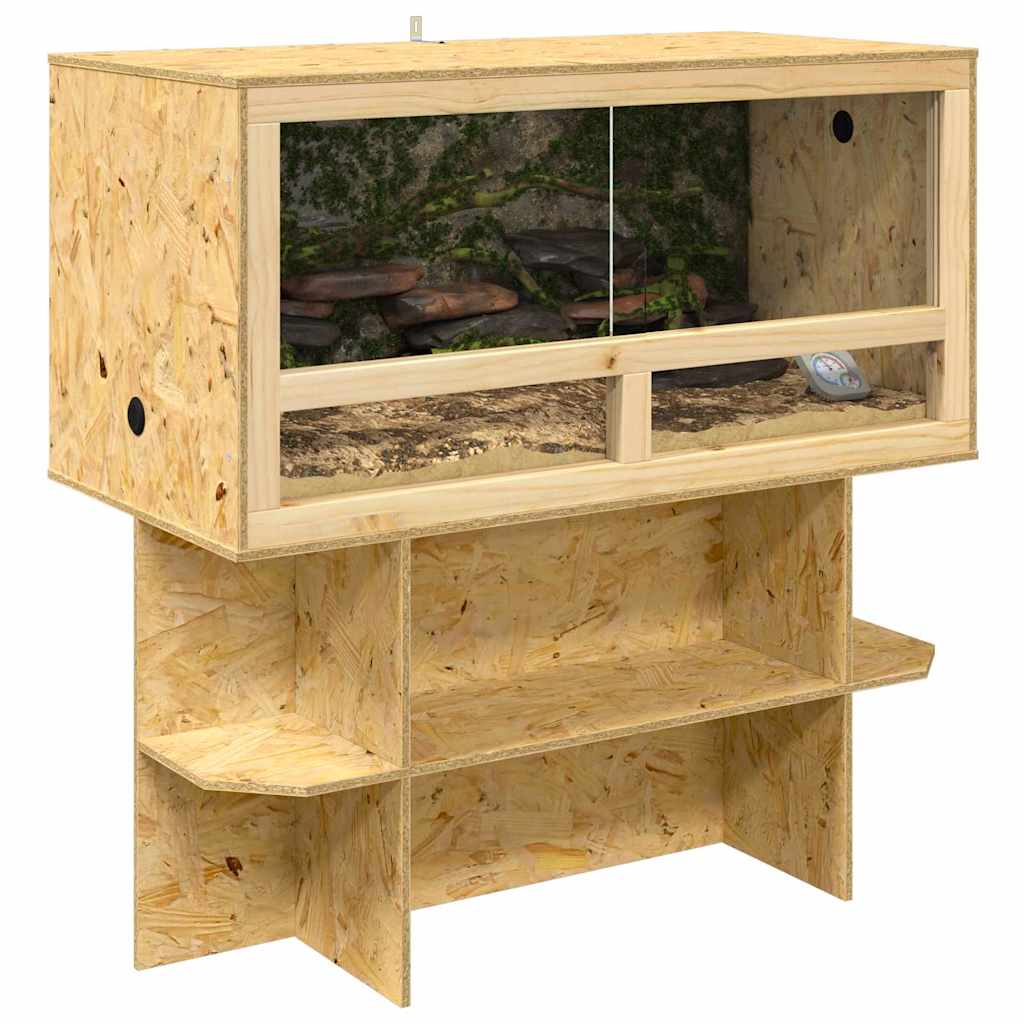 Terrarium Brun 100 x 50 x 100 cm OSB