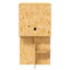 Terrarium Brun 100 x 50 x 100 cm OSB