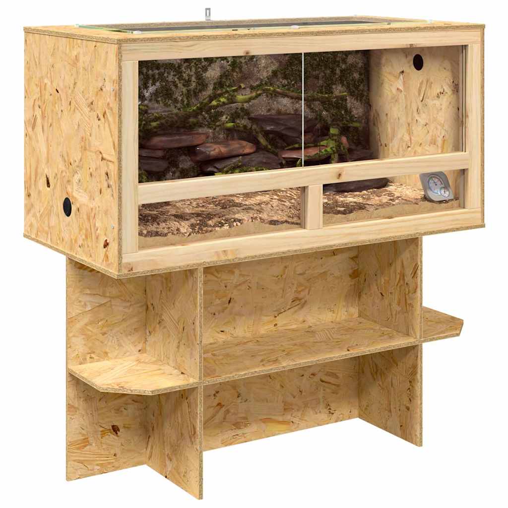 Terrarium Brun 100 x 50 x 100 cm OSB