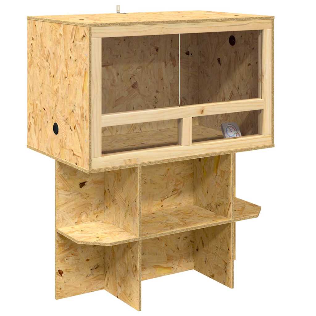 Terrarium Brun 80 x 50 x 100 cm OSB