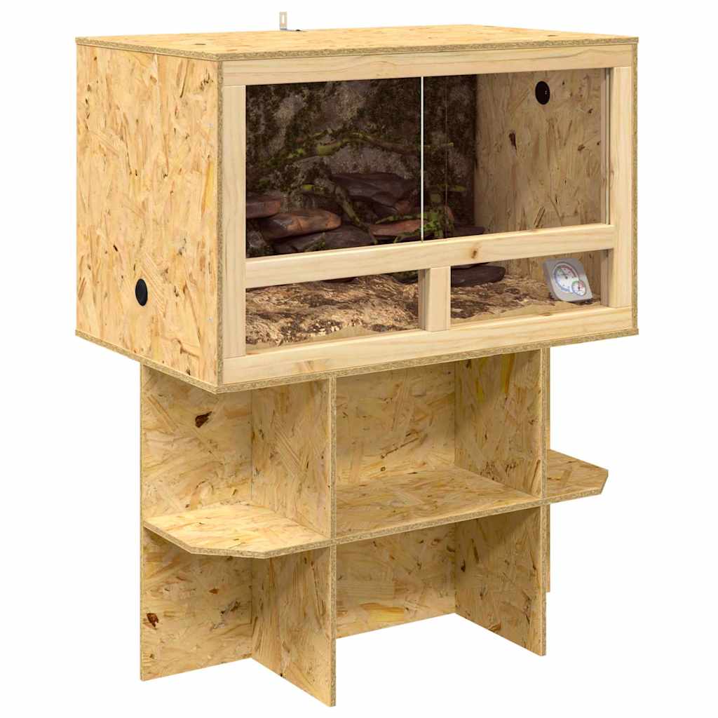Terrarium Brun 80 x 50 x 100 cm OSB