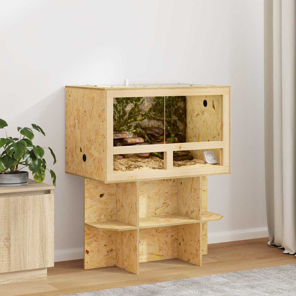 Terrarium Brun 80 x 50 x 100 cm OSB