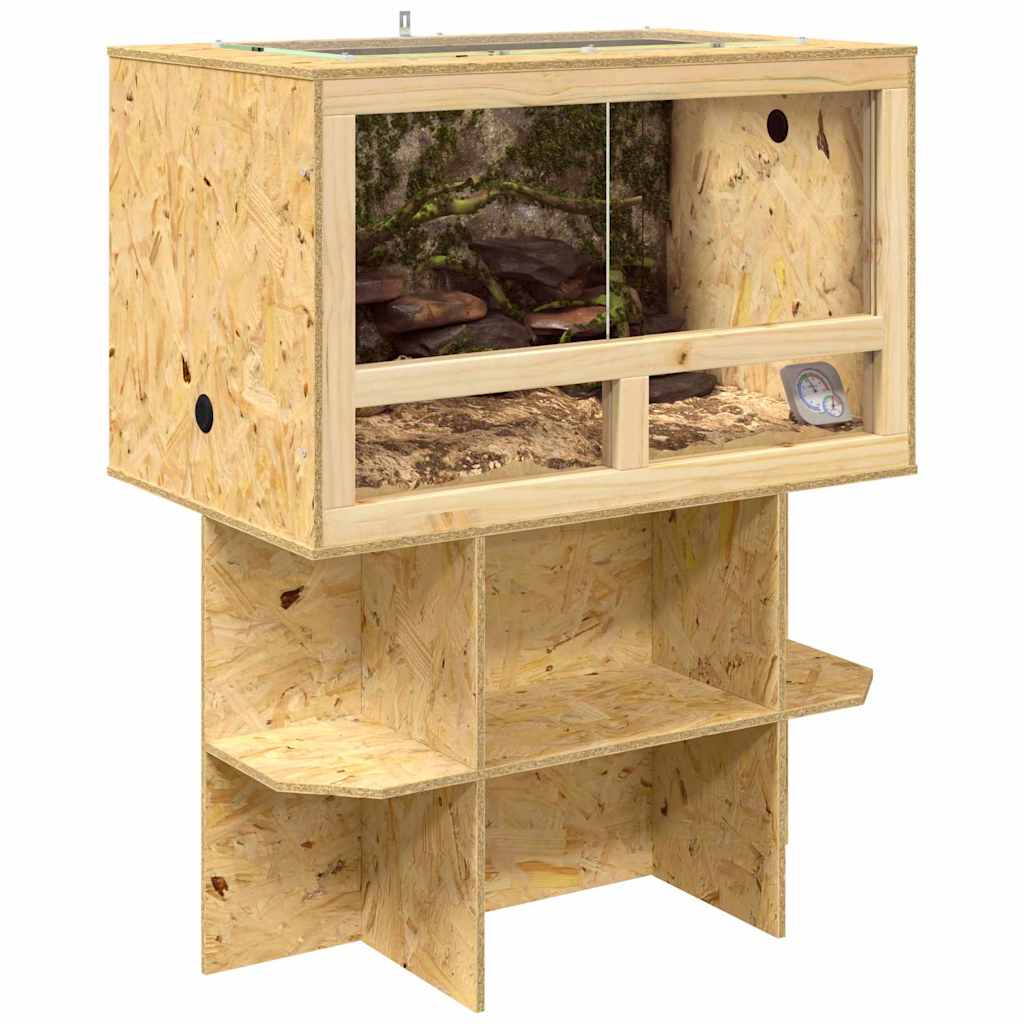 Terrarium Brun 80 x 50 x 100 cm OSB