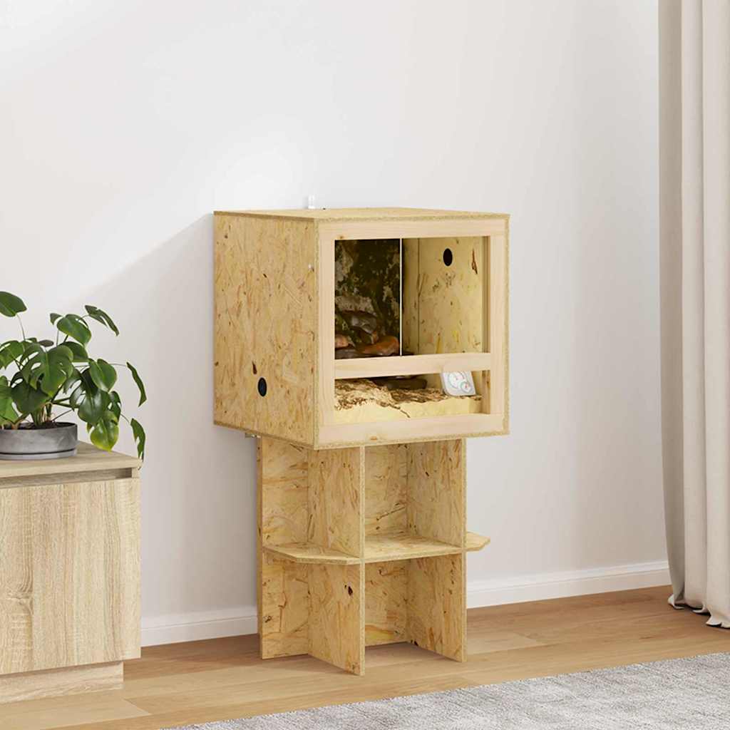 Terrarium Brun 50 x 50 x 100 cm OSB