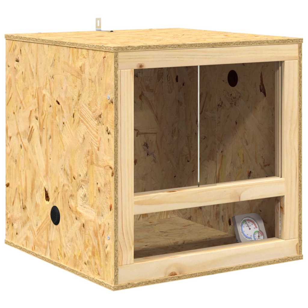 Terrarium Brun 50 x 50 x 100 cm OSB