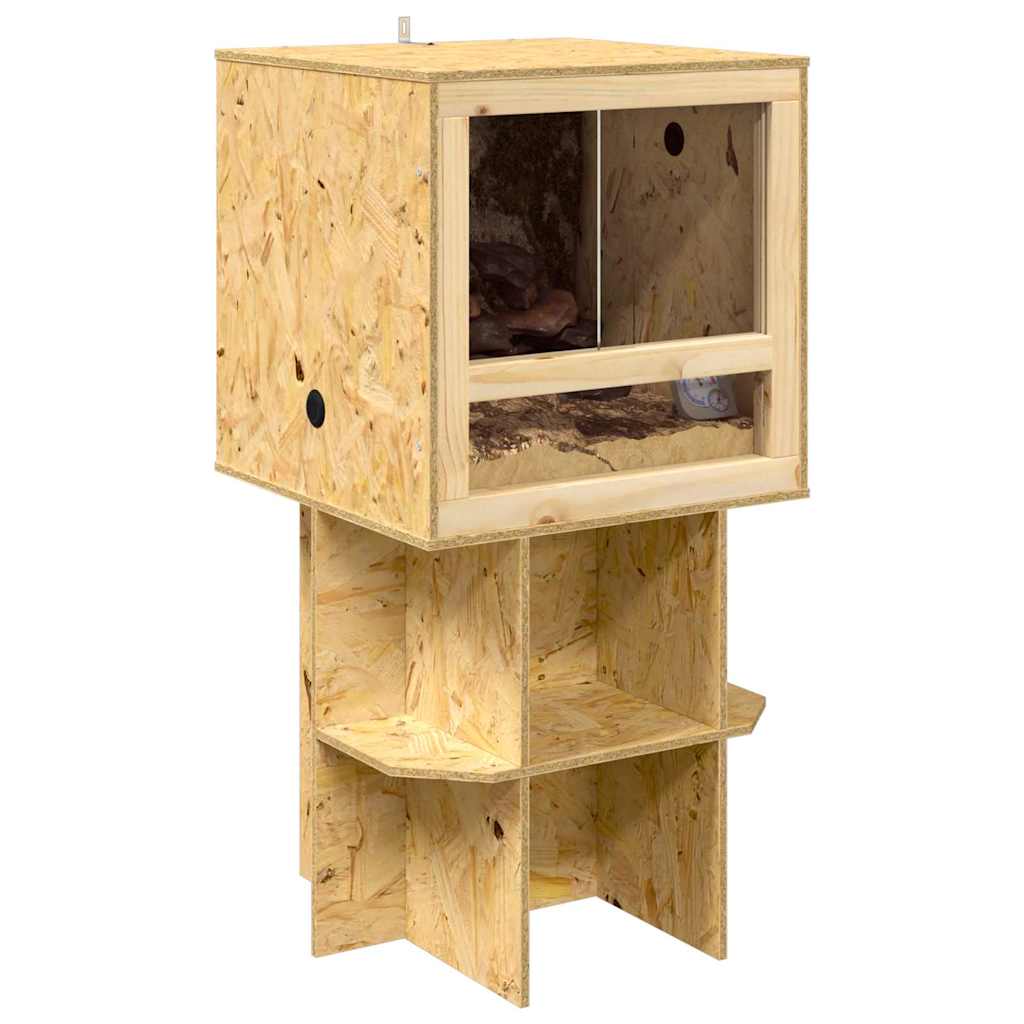 Terrarium Brun 50 x 50 x 100 cm OSB