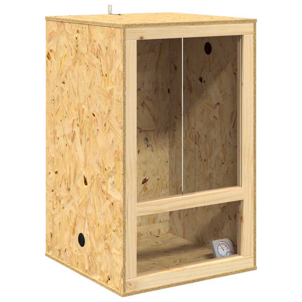 Terrarium Brun 50 x 50 x 130 cm OSB