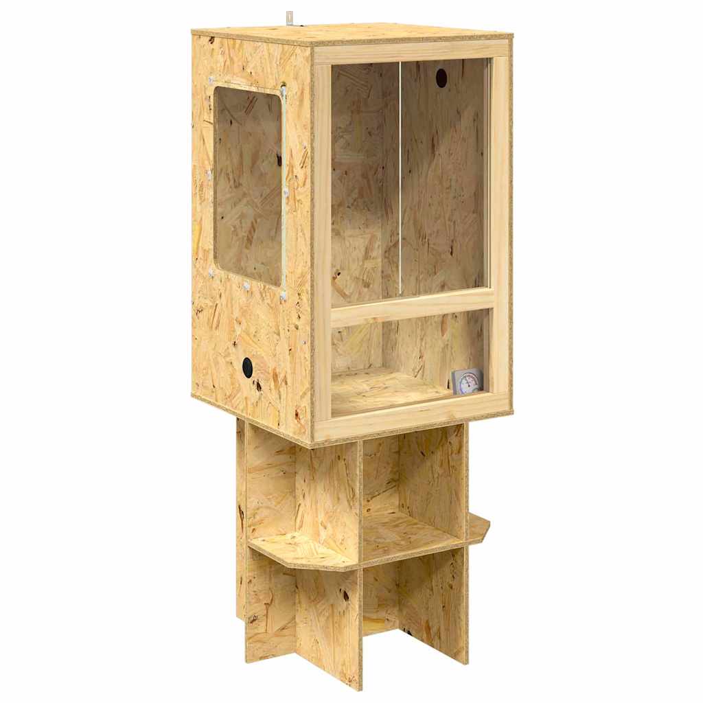 Terrarium Brun 50 x 50 x 130 cm OSB