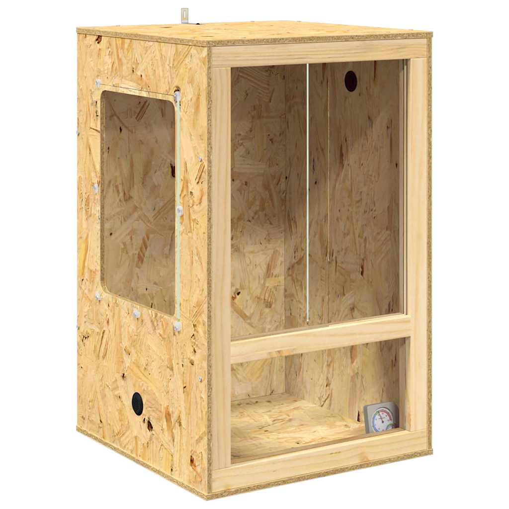 Terrarium Brun 50 x 50 x 130 cm OSB