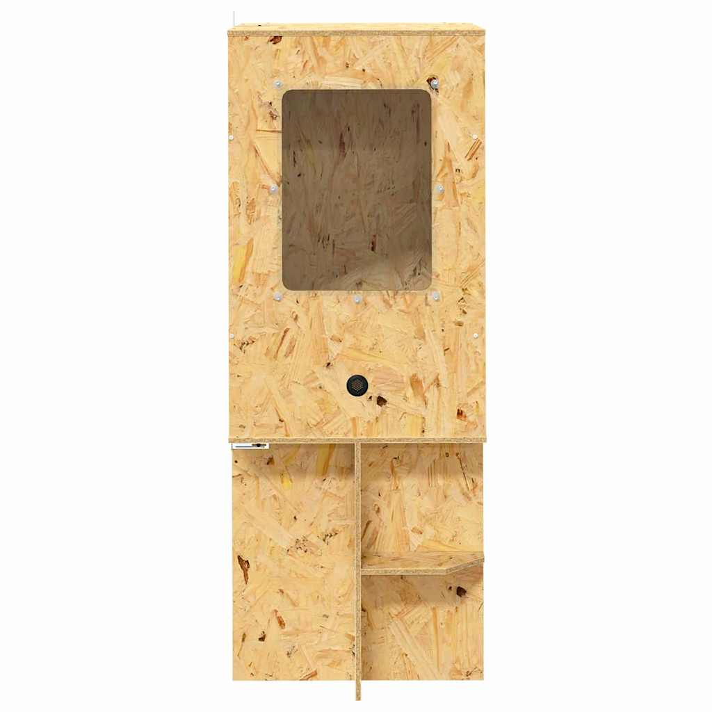 Terrarium Brun 50 x 50 x 130 cm OSB
