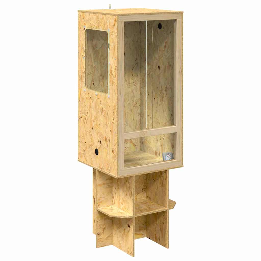 Terrarium Brun 50 x 50 x 150 cm OSB