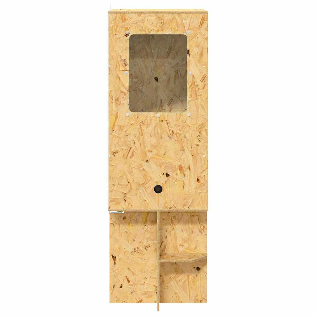 Terrarium Brun 50 x 50 x 150 cm OSB