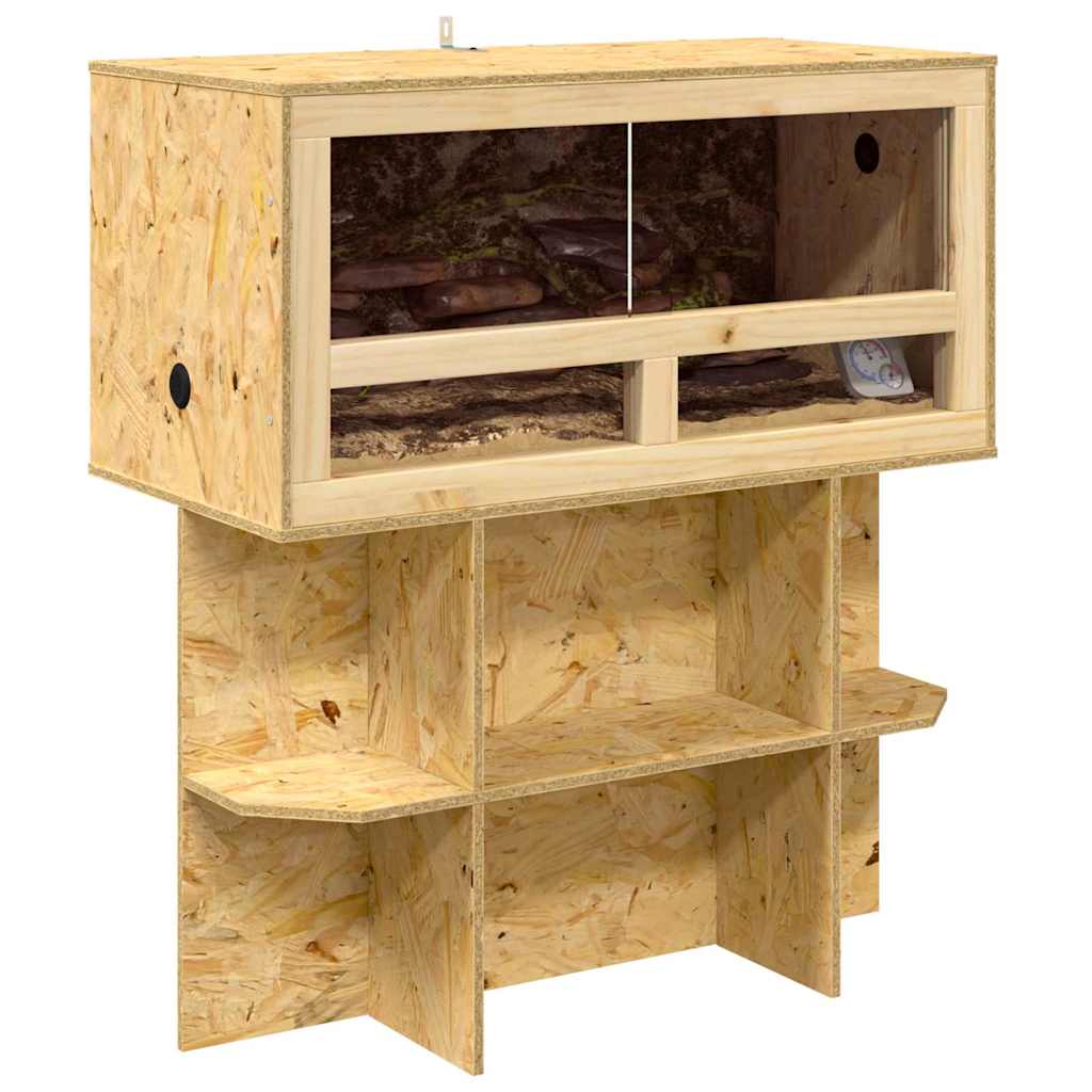 Terrarium Brun 80 x 40 x 90 cm OSB